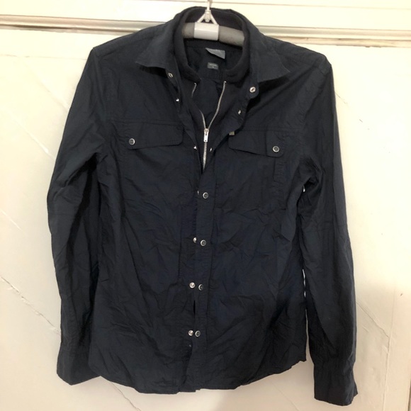 Armani Exchange Other - Armani Exchange Zip/Snap Button Down Shirt